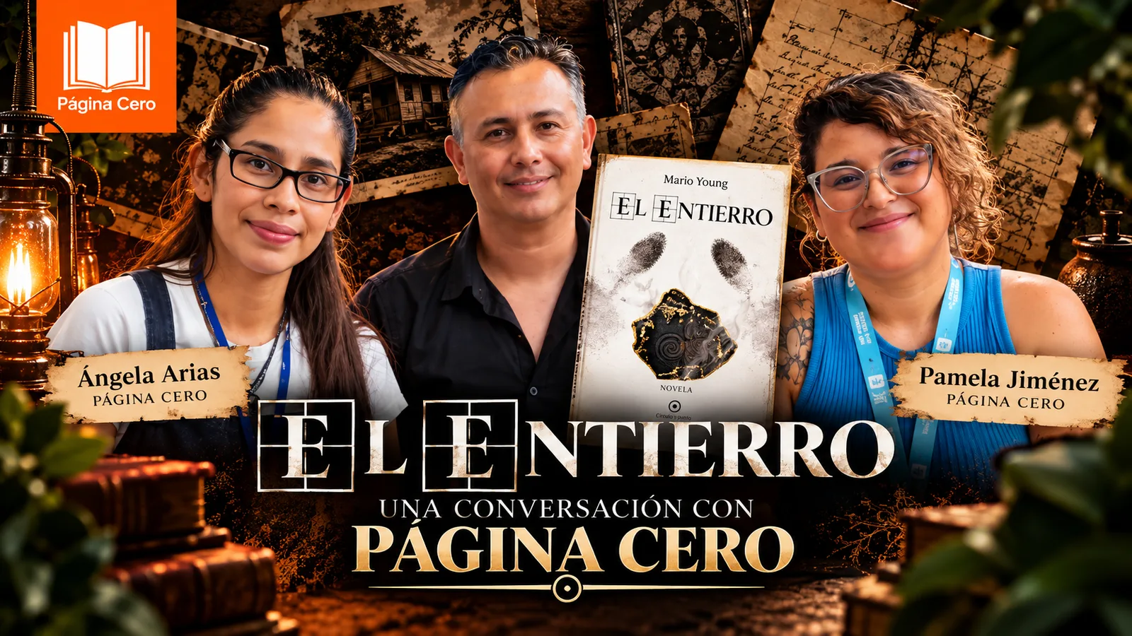 Miniatura de la conversación de Página Cero con Mario Young sobre El Entierro